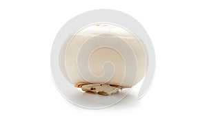 A white onion on a white background (ai generated)