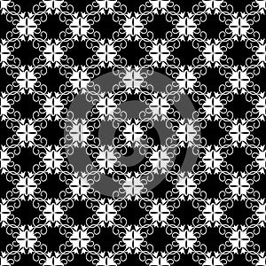 white openwork pattern