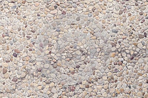 White and orange stone wall texture