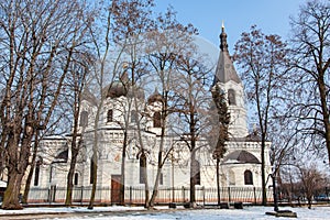 White orthodox church in Piotrkow Trybunalski
