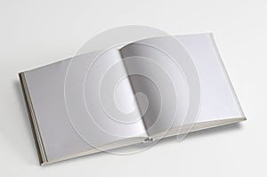 White pages book isolated