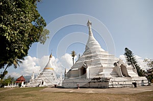 White pagoda of Thailand