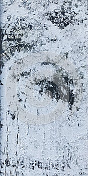 White paint on glass