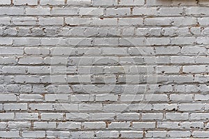White Painted Brick for Background