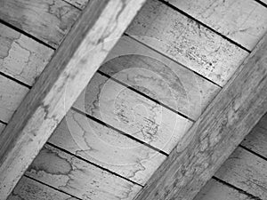 WHITE PAINTED OLD GRUNGE WOODEN TEXTURE