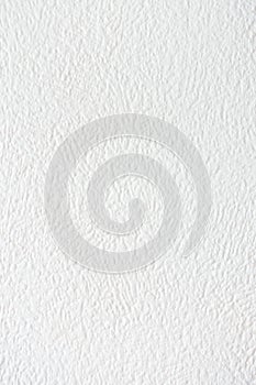 White Painted Textured Concrete Wall with Pattern