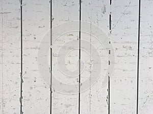 White painted wood panel background texture with slats