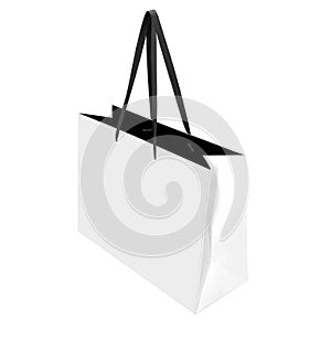 White paper bag