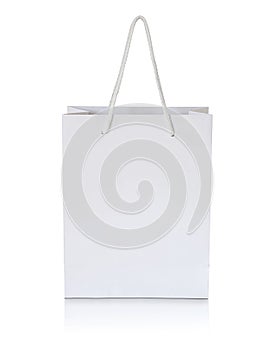 White paper bag