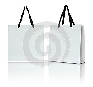 White paper bag