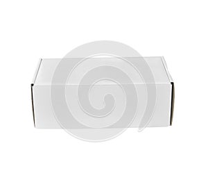 White paper box