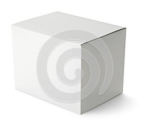 White paper box