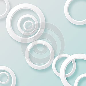 White paper circles background1