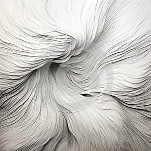 Abstract White Swirls With Movement - Photography By Nic King photo