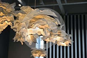 White paper lamps