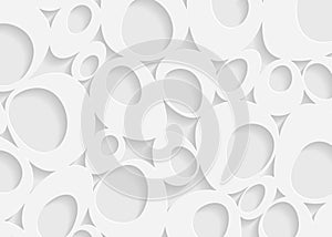 White paper pattern geometric abstract background