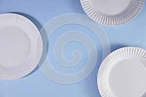 White Paper Plates