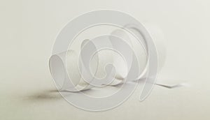 White paper spiral