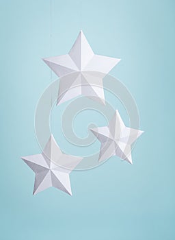 White Paper Stars