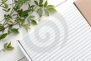 White paper texture background