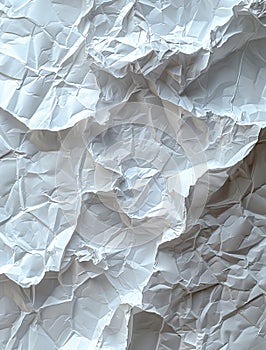 white paper texture, creased paper background, in the style of minimalist illustrator, unapologetic grit, sketchfab