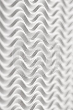 White Paper textured Background - Wave stripes vertikal with unsharpness photo