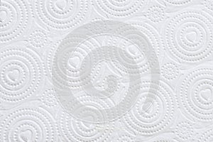 White paper towel texture background