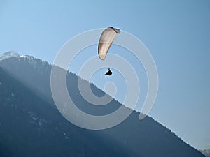 White Paraglide