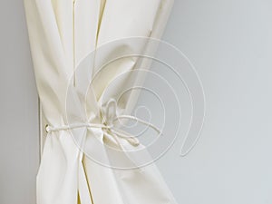 White party event tent detail