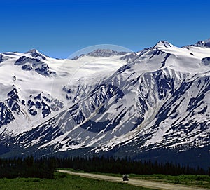 White Pass in St.Elias Mountains