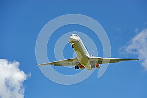 White Passenger Plane