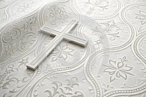 White pattern background graphic