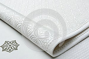 White pattern background graphic