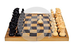 White pawn move