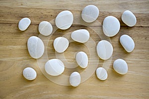 White pebbles background, simplicity, daylight, stones