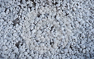white pebbles texture background