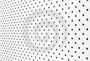 White pegboard background