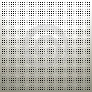 White Pegboard Background photo