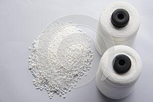 White Pet Chips Semi Dull,PET chips recycle,PET polyester chips &Raw White Polyester FDY Yarn spool