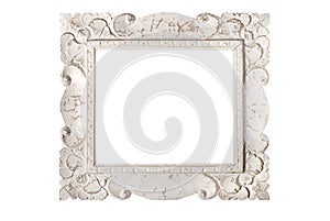 White Picture Frame photo
