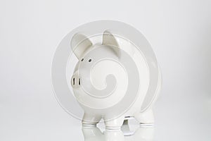 White Piggy Bank