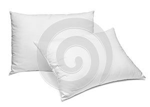 white pillow bedding sleep