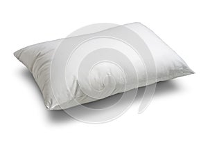 White pillow isolated