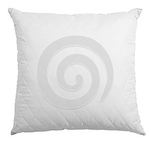 White pillow isolated