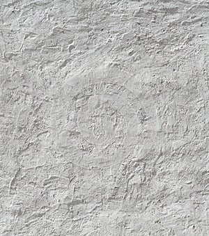 White plaster wall