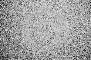 White plaster wall