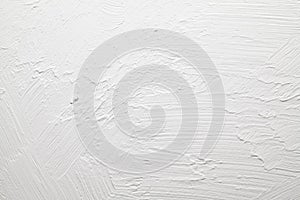 White plaster on the wall background
