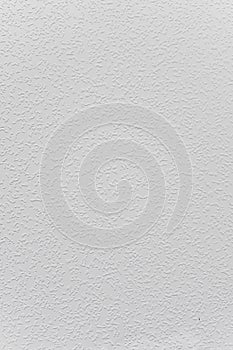 White Plaster Wall Texture with Drop Structure