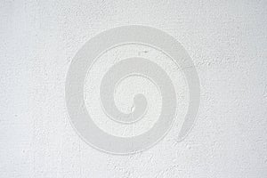 White Plastered wall texture with irregularities photo