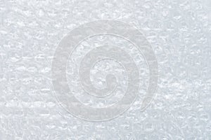 White plastic air bubblewrap texture